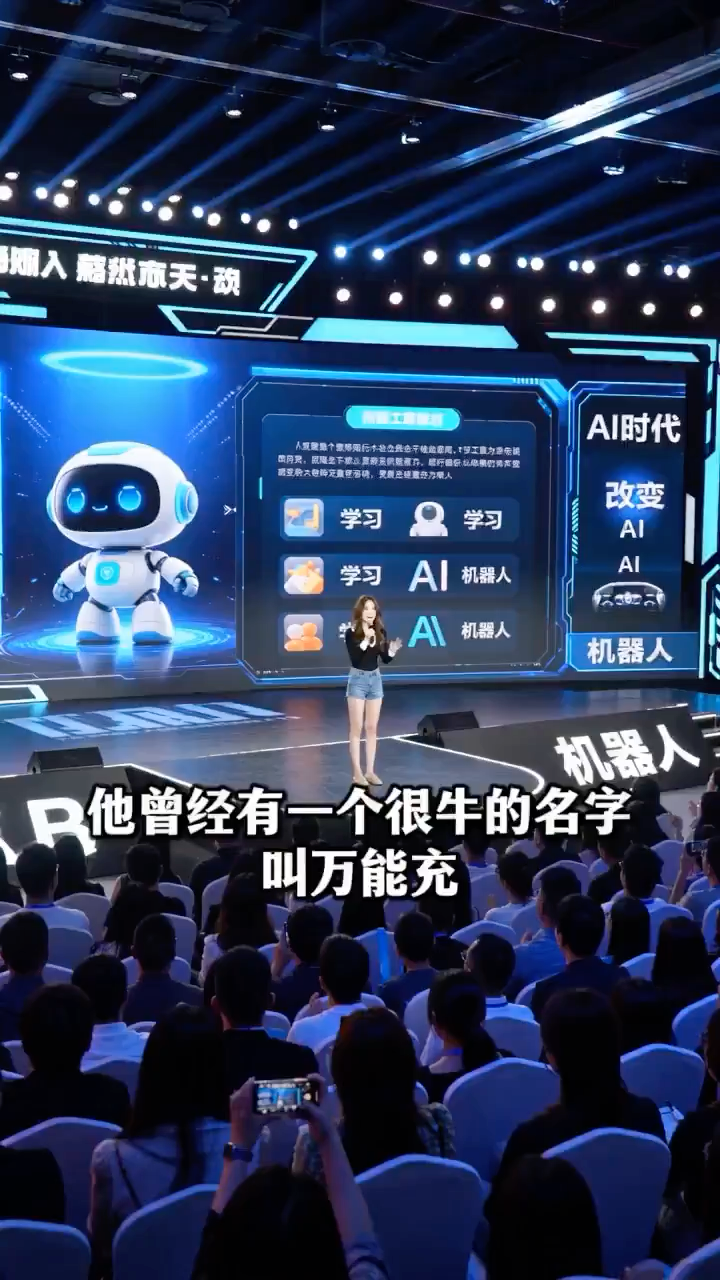 舞台演讲：万能充的消逝与AI时代的警醒