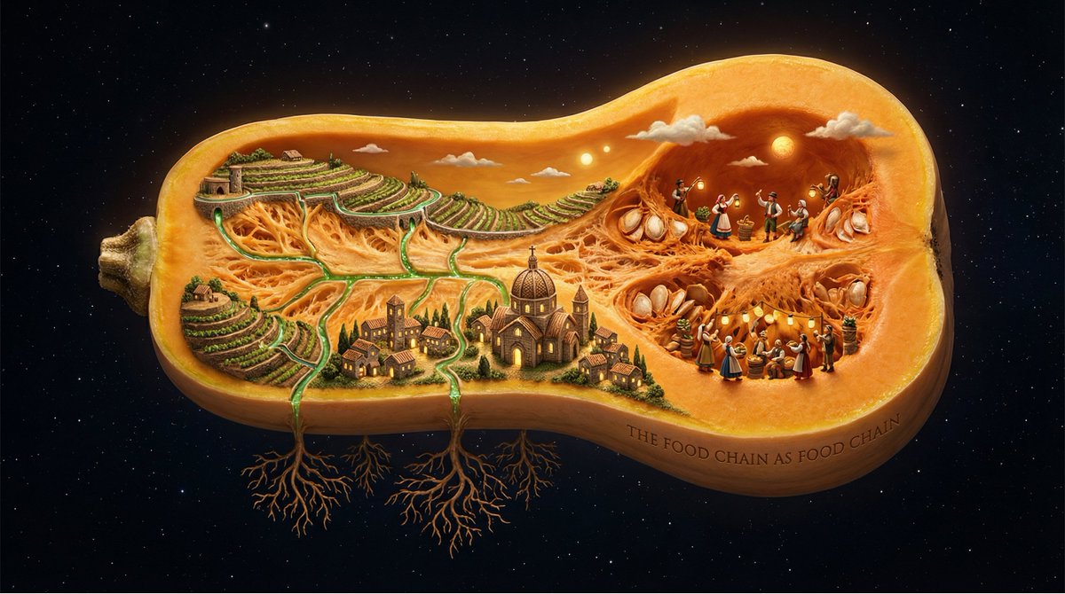 悬浮果实内的微观农耕文明