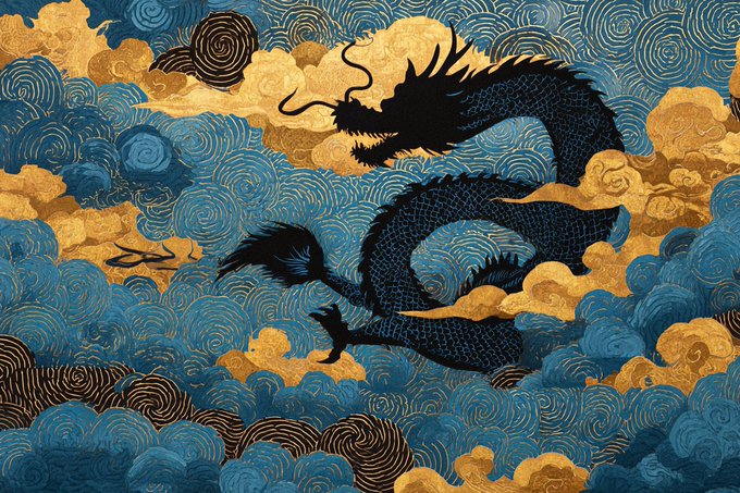 浮世绘皮影剪影
