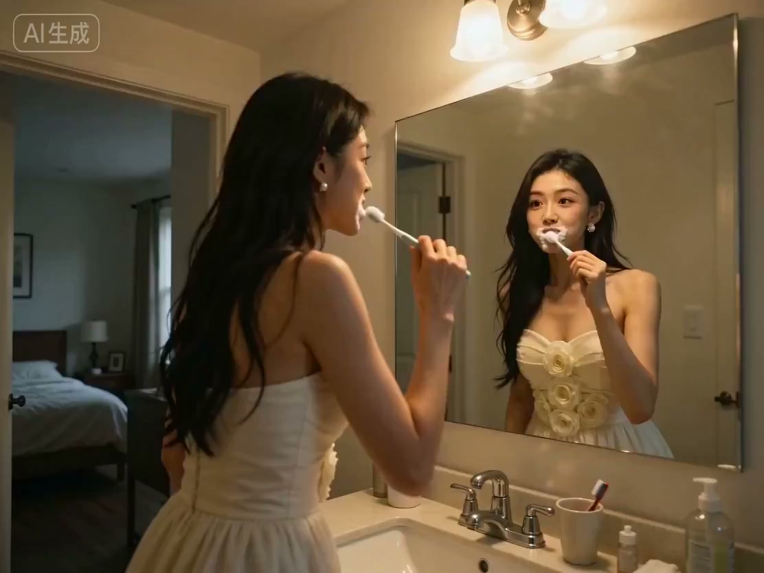 镜子里的倒影活了