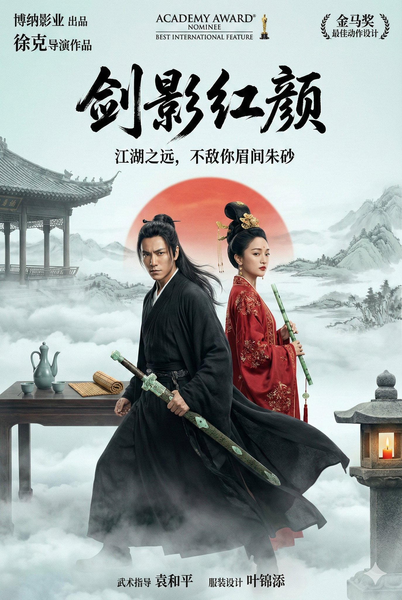 剑影红颜：武侠史诗海报