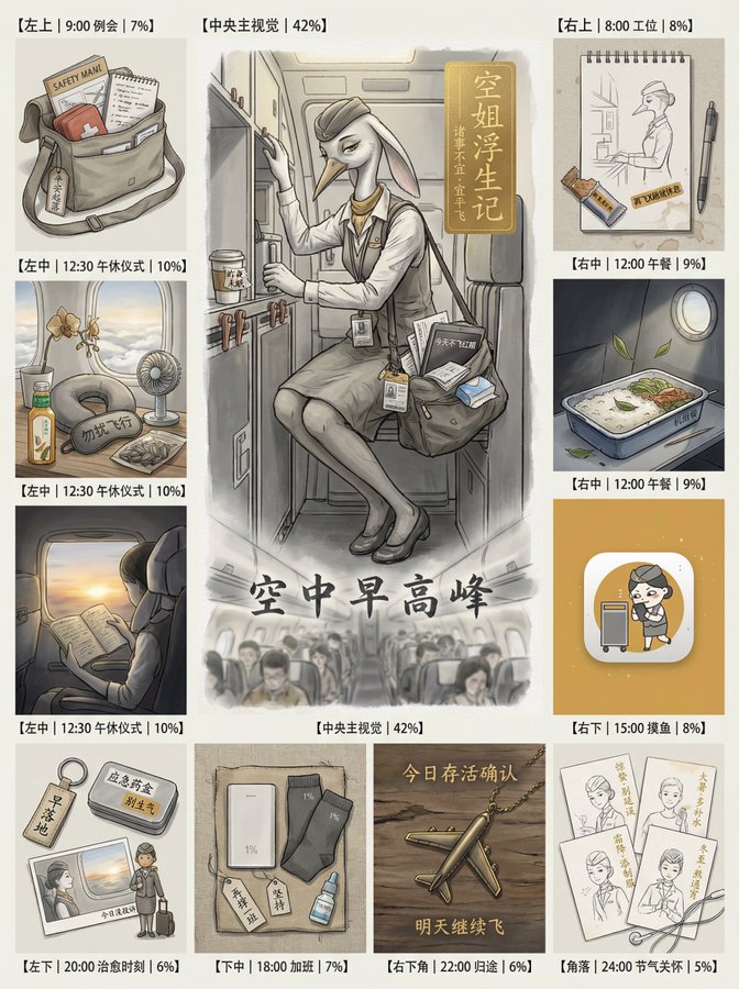 空姐小美：云端便当禅