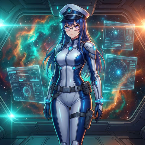 星舰舰队前的太空歌剧指挥官